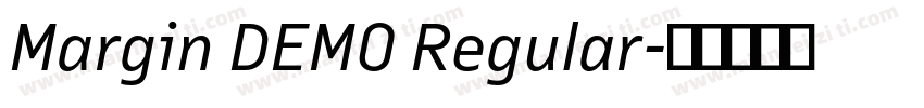 Margin DEMO Regular字体转换